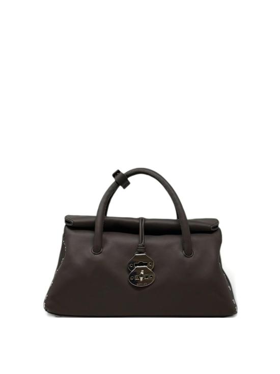 26SS 자넬라토 토트백 0687501910000SMALLZ1154 Brown