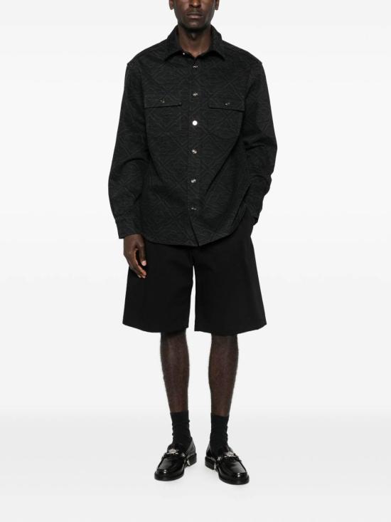 26SS 카사블랑카 긴팔 셔츠 MSP26SH24001 Black - CASABLANCA