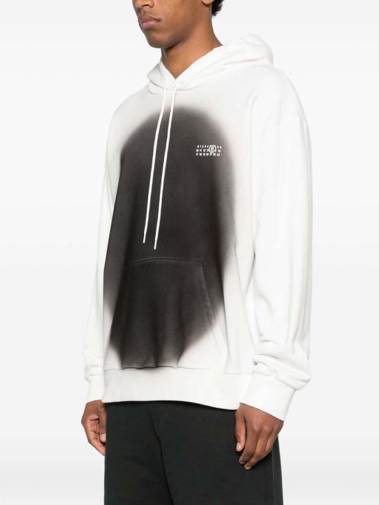 26SS MM6 메종마르지엘라 후드 티셔츠 SH0GU0039M25013101 White - MM6 MAISON MARGIELA