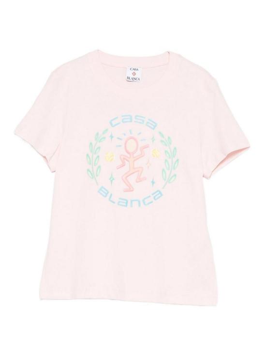 26SS 카사블랑카 반팔 티셔츠 WSP26JTS02002 Nude Neutrals