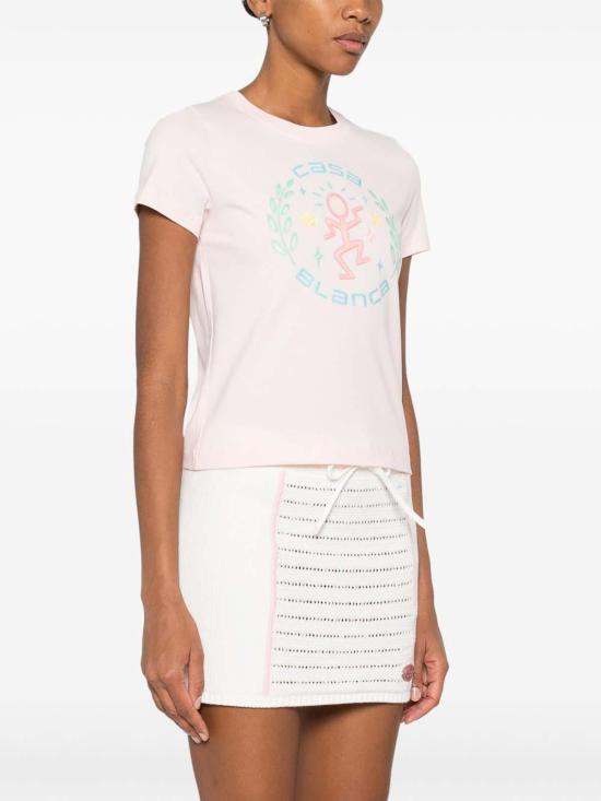 26SS 카사블랑카 반팔 티셔츠 WSP26JTS02002 Nude Neutrals - CASABLANCA