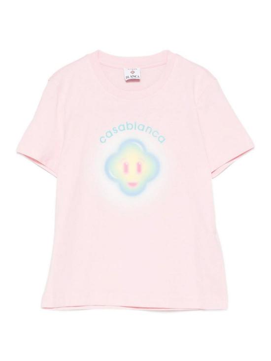 26SS 카사블랑카 반팔 티셔츠 WSP26JTS02001 Nude Neutrals