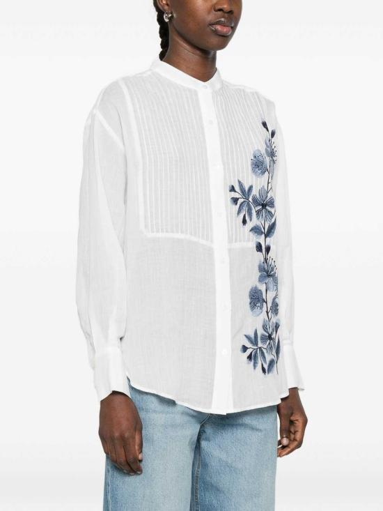 26SS 에르마노 피렌제 셔츠 D48EK057ES5MFB4149152 White - ERMANNO FIRENZE