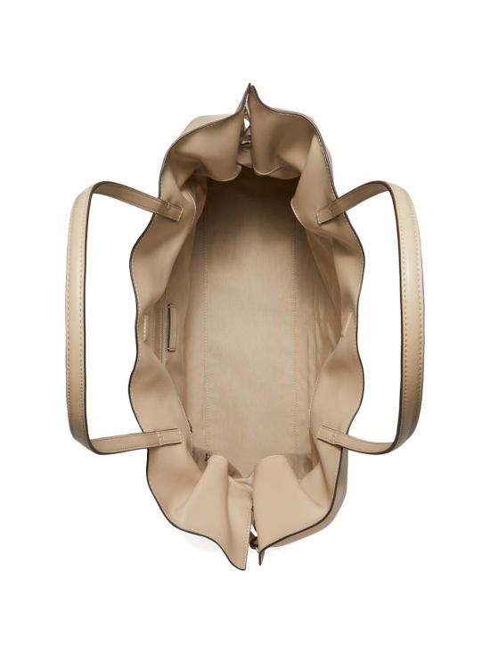 26SS 토리버치 엘라 나투라 엠보스드 토트 백 178767251 Beige - TORY BURCH