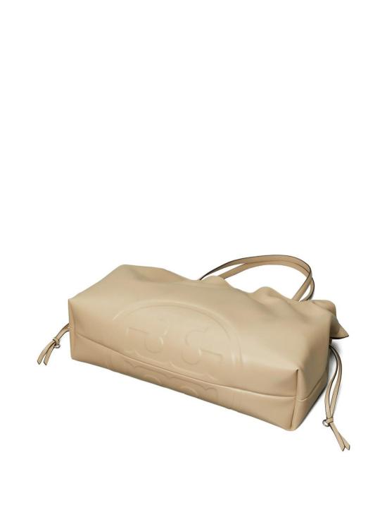 26SS 토리버치 엘라 나투라 엠보스드 토트 백 178767251 Beige - TORY BURCH