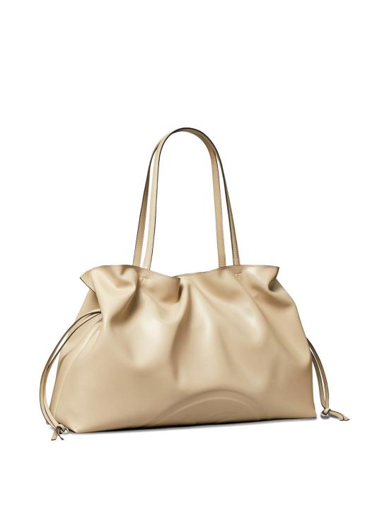 26SS 토리버치 엘라 나투라 엠보스드 토트 백 178767251 Beige