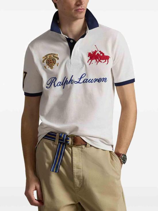 26SS 폴로 랄프로렌 폴로 티셔츠 710B14219003 White - POLO RALPH LAUREN