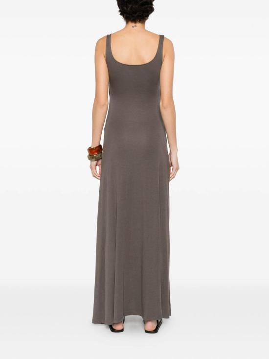 26SS 엘레 롱 원피스 SS260144GRIGIOFANGO Brown - ELEH