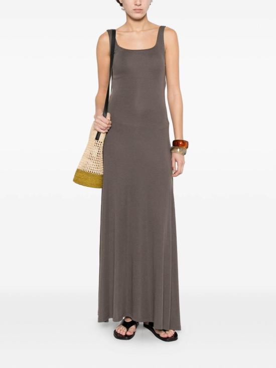 26SS 엘레 롱 원피스 SS260144GRIGIOFANGO Brown - ELEH