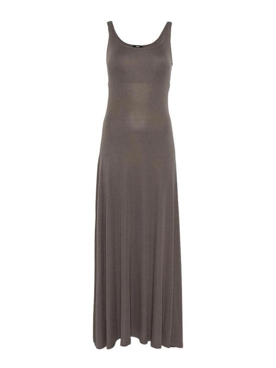 26SS 엘레 롱 원피스 SS260144GRIGIOFANGO Brown