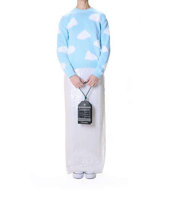 26SS 칼라거펠트 크로스백 B1W30035 999 NERO BIANCO - KARL LAGERFELD