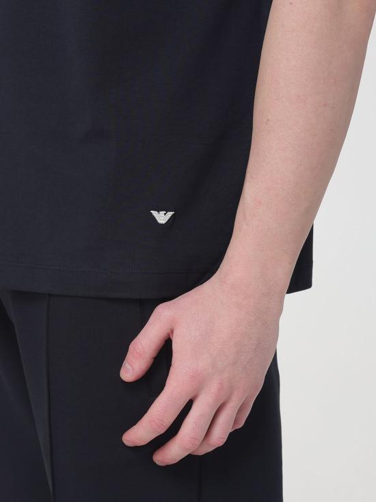 26SS 엠포리오 아르마니 폴로 티셔츠 EM004915AF24470 UB118 Blue - EMPORIO ARMANI