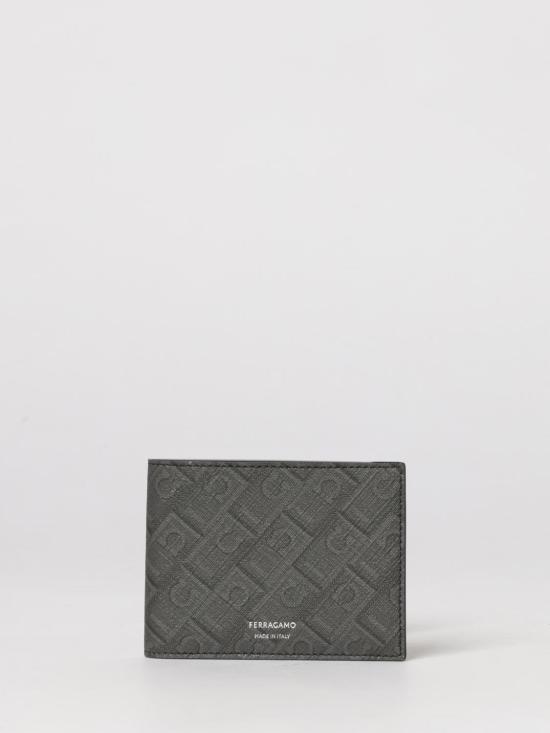 26SS 살바토레 페라가모 남성지갑 661550 780328 NERO GRIGIO Black