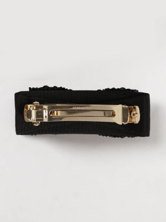 26SS 살바토레 페라가모 헤어 액세서리 346972 662681 NERO ORO CHIARO Black - SALVATORE FERRAGAMO
