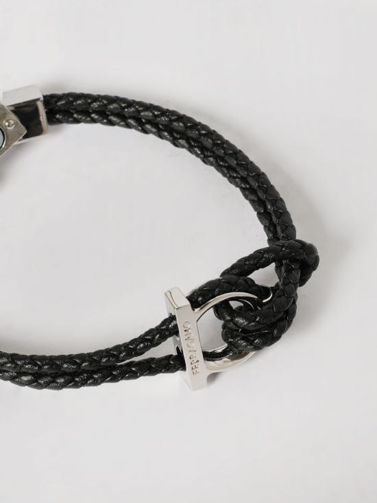 26SS 살바토레 페라가모 브레이슬릿 770141 712417 Black - SALVATORE FERRAGAMO