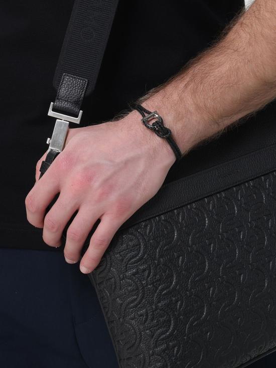 26SS 살바토레 페라가모 브레이슬릿 770141 712417 Black - SALVATORE FERRAGAMO