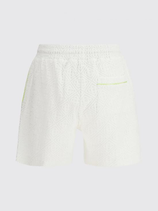 26SS 카사블랑카 숏팬츠 MSP26JTR271 03 White - CASABLANCA