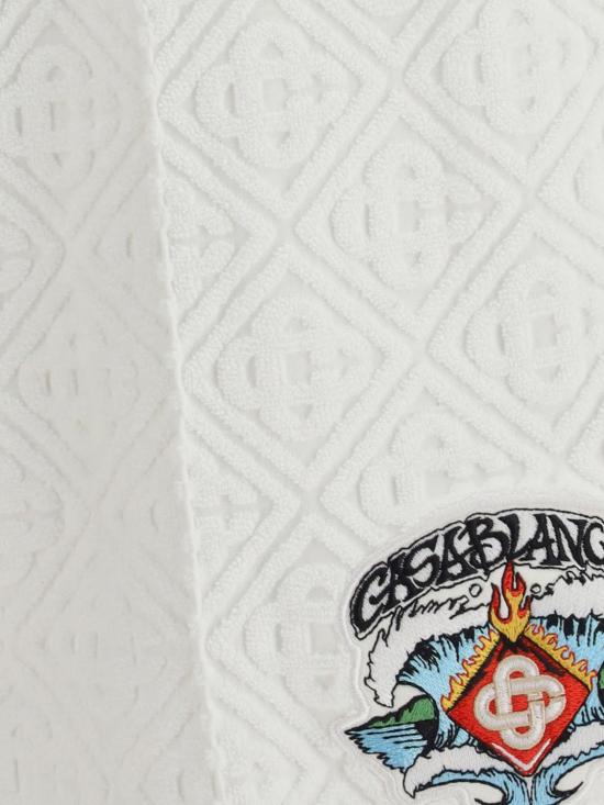 26SS 카사블랑카 숏팬츠 MSP26JTR271 03 White - CASABLANCA