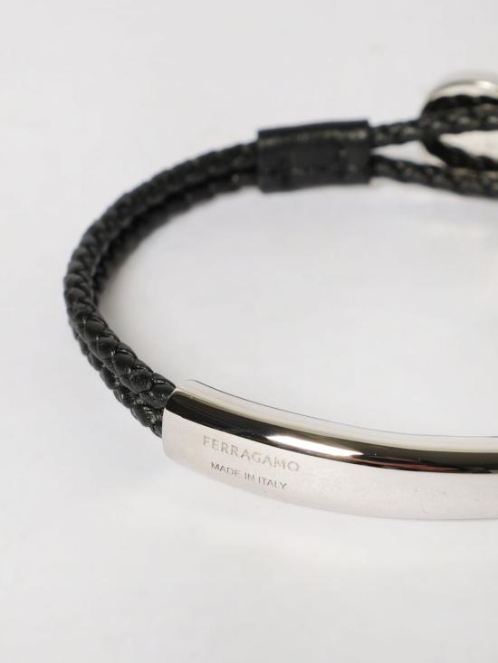 26SS 살바토레 페라가모 브레이슬릿 770401 791263 Black - SALVATORE FERRAGAMO