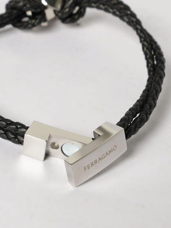 26SS 살바토레 페라가모 브레이슬릿 770360 776345 Black - SALVATORE FERRAGAMO