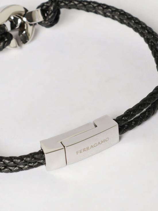 26SS 살바토레 페라가모 브레이슬릿 770360 776347 Black - SALVATORE FERRAGAMO