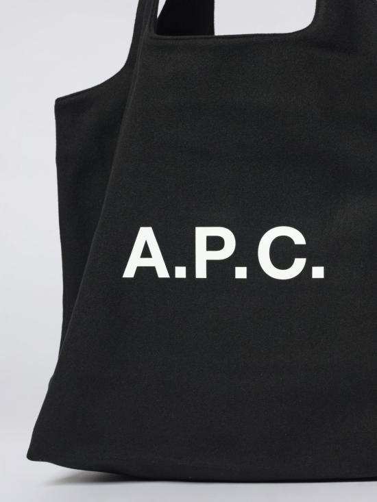 26SS 아페쎄 니논 토트백 WOARVM61565 LZZ Black - A.P.C.