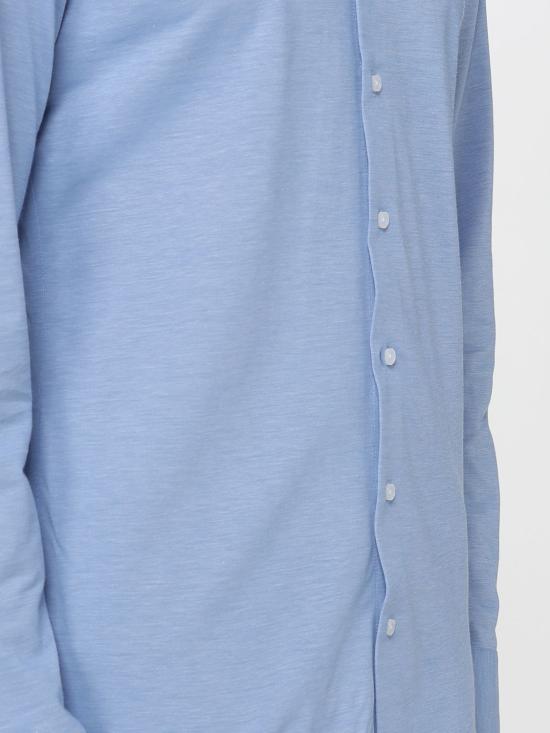 26SS 마이클 코어스 긴팔 셔츠 MK0DS01535 455 Blue 1 - MICHAEL KORS