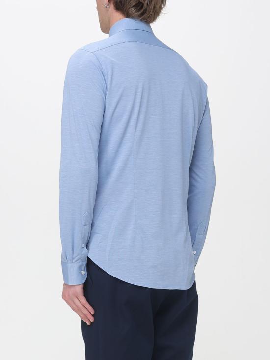 26SS 마이클 코어스 긴팔 셔츠 MK0DS01535 455 Blue 1 - MICHAEL KORS