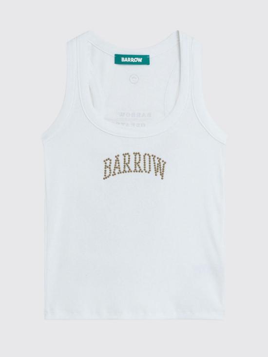 26SS 바로우 반팔 티셔츠 S6BWWOTA117 412 White - BARROW