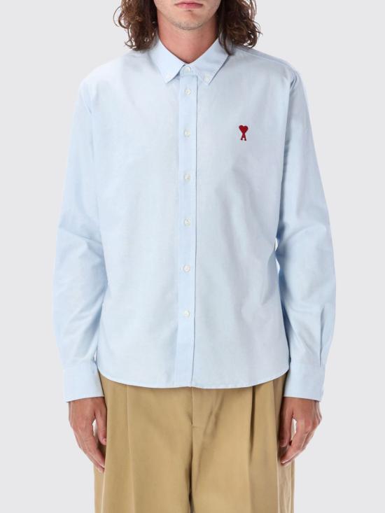 26SS 아미 ADC버튼 다운 긴팔 셔츠 BFUSH063CO0031 450 Blue