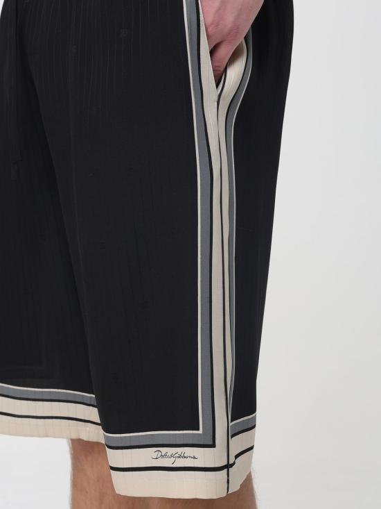 26SS 돌체앤가바나 숏팬츠 GV5MATHI11T HN5WH Black - DOLCE & GABBANA