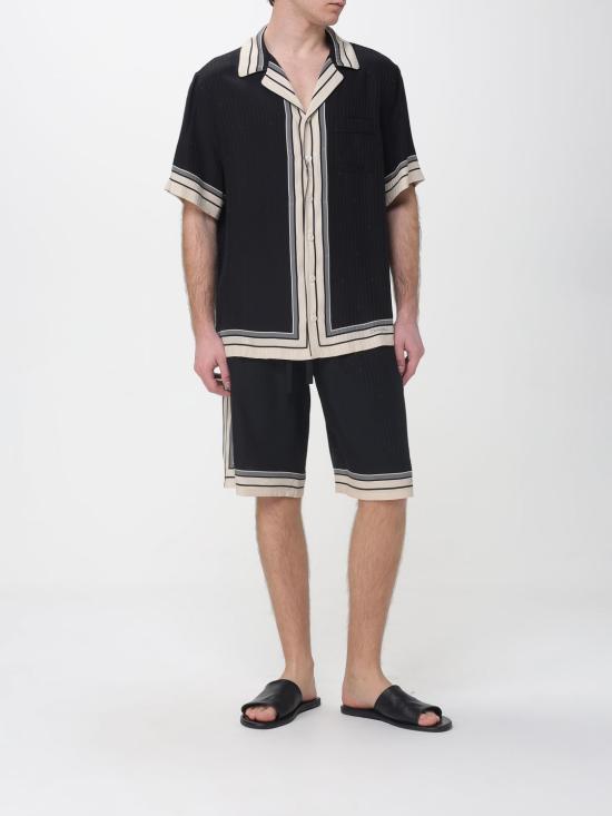 26SS 돌체앤가바나 숏팬츠 GV5MATHI11T HN5WH Black - DOLCE & GABBANA