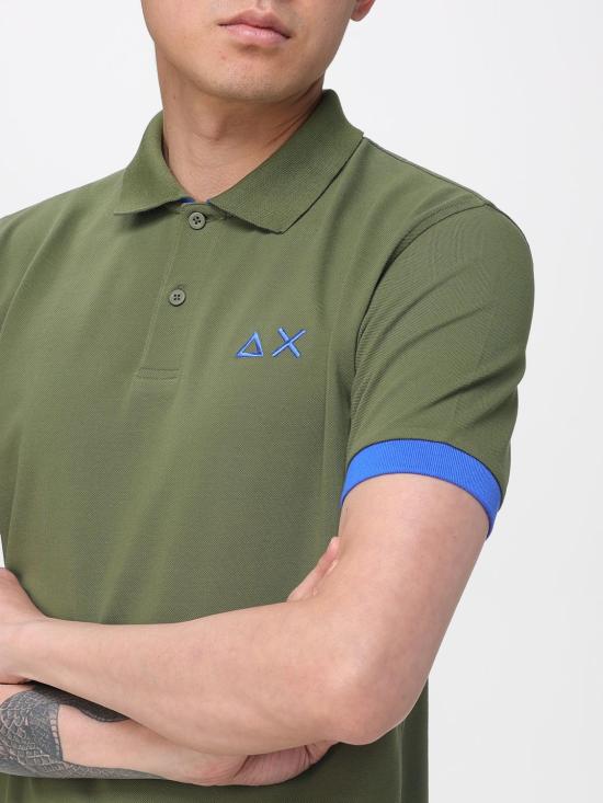 26SS 썬 68 폴로 티셔츠 A36121 37 Green - SUN 68