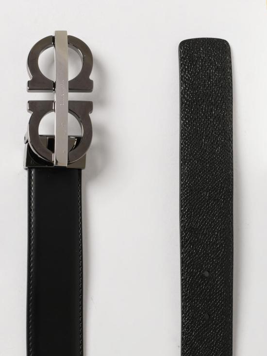 26SS 살바토레 페라가모 가죽 벨트 670632 788411 001 Black - SALVATORE FERRAGAMO