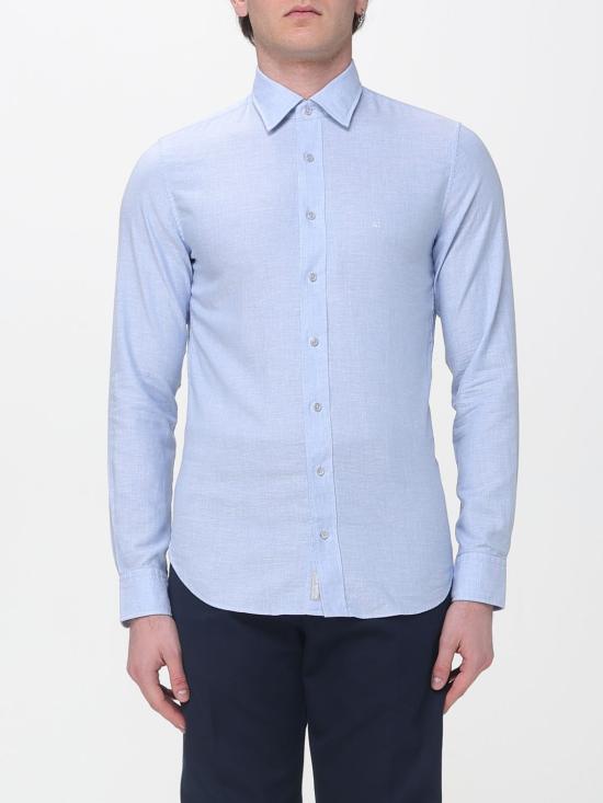 26SS 마이클 코어스 긴팔 셔츠 MK0DS01506 455 Blue