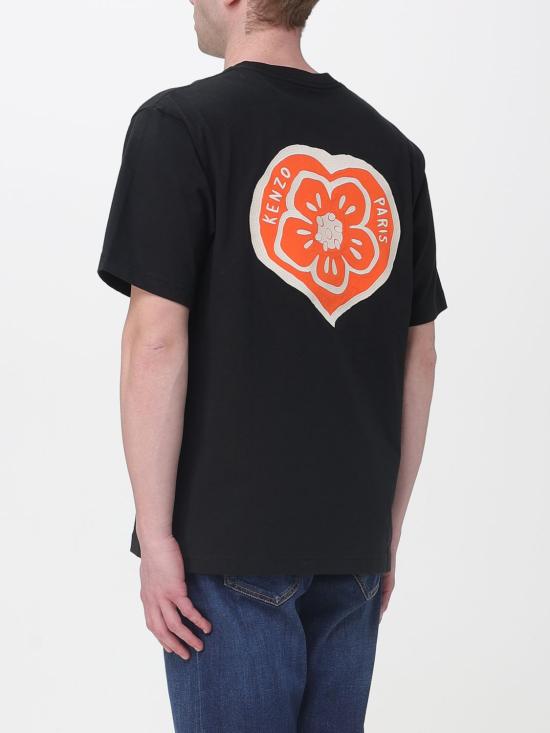 26SS 겐조 반팔 티셔츠 FG55TS4054SY 99J Black - KENZO