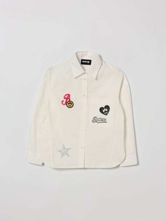 26SS [키즈] 바로우 셔츠 S6BKJGSI154 002 White