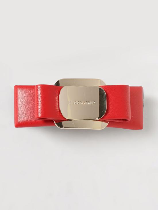 26SS 살바토레 페라가모 헤어 액세서리 340467 791473 FLAME Red
