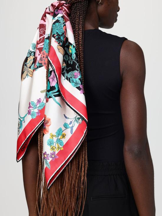 26SS 살바토레 페라가모 머플러/스카프 310226 789907 IVORY BLACK Multicolor - SALVATORE FERRAGAMO