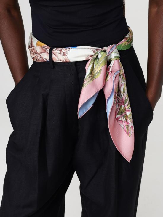 26SS 살바토레 페라가모 머플러/스카프 310118 756254 AVORIO ROSA AVORIO AZZUR Multicolor - SALVATORE FERRAGAMO