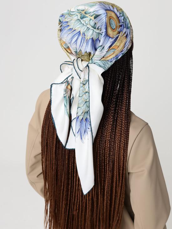 26SS 살바토레 페라가모 머플러/스카프 310196 780054 AVORIO ACQUA Multicolor - SALVATORE FERRAGAMO