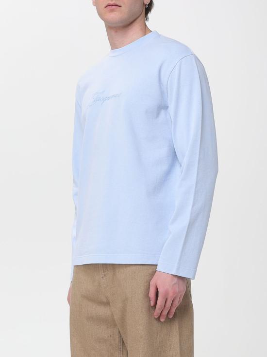 26SS 자크뮈스 반팔 티셔츠 TSM00632AJ00045 330 Blue - JACQUEMUS