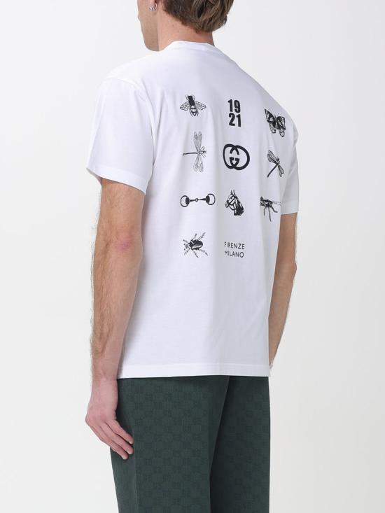 26SS 구찌 반팔 티셔츠 855021XJHQK 9051 White - GUCCI