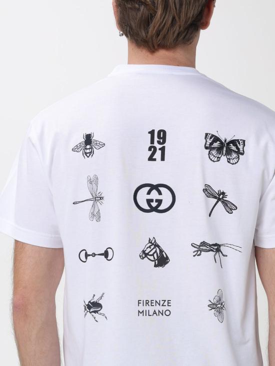 26SS 구찌 반팔 티셔츠 855021XJHQK 9051 White - GUCCI