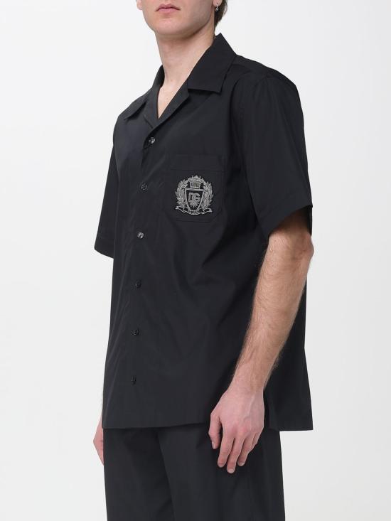 26SS 돌체앤가바나 반팔 셔츠 G5JH9ZGK278 N0000 Black - DOLCE & GABBANA