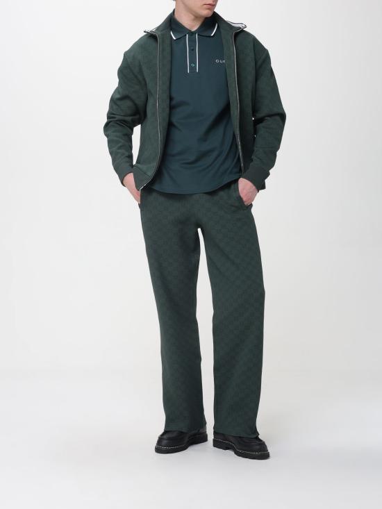 26SS 구찌 폴로 티셔츠 806250XJHHO 3015 Petroleum Blue - GUCCI