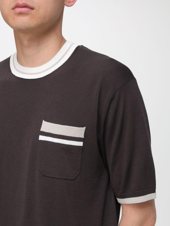 26SS 파올로페코라 스웨터 A032F200 2345 Brown - PAOLO PECORA