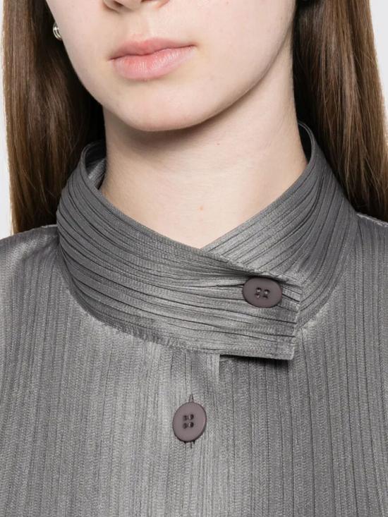 26SS 플리츠플리즈 코트 PP66JA433 12 Grey - PLEATS PLEASE