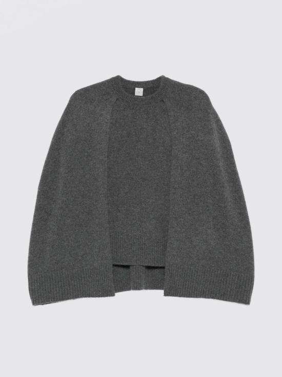 26SS 토템 스웨터 261WRT0635YA0235 083 Grey - TOTEME