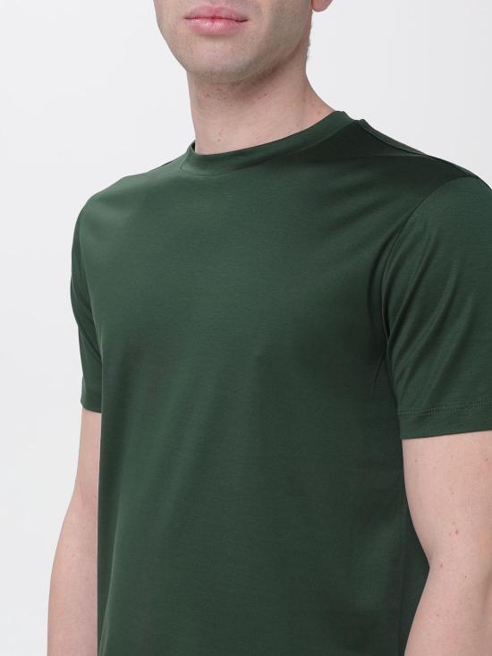 26SS 엠포리오 아르마니 반팔 티셔츠 EM006691AF10017 U7263 Green - EMPORIO ARMANI